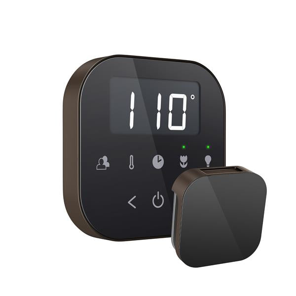 Mr. Steam - Airtempo Steam Shower Control And Aroma Glass Steamhead