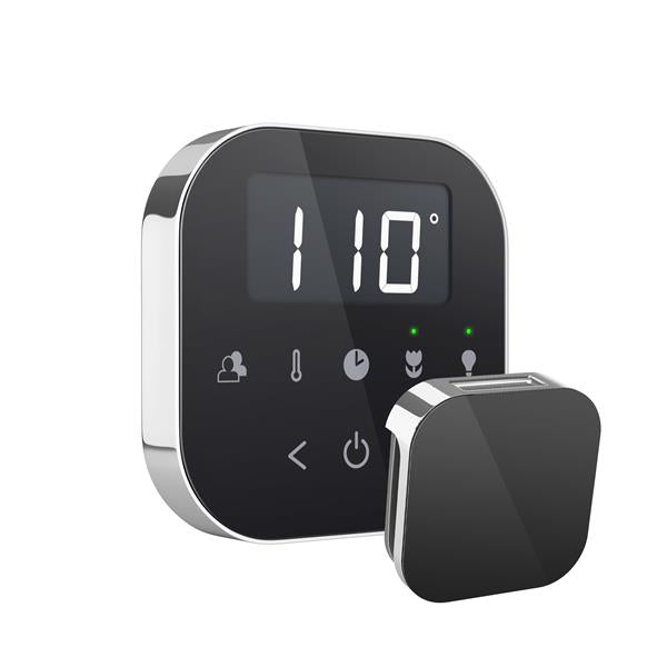 Mr. Steam - Airtempo Steam Shower Control And Aroma Glass Steamhead