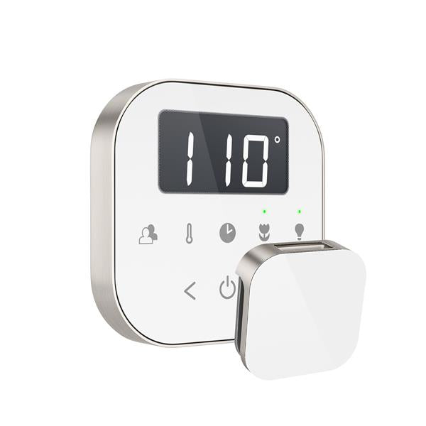 Mr. Steam - Airtempo Steam Shower Control And Aroma Glass Steamhead