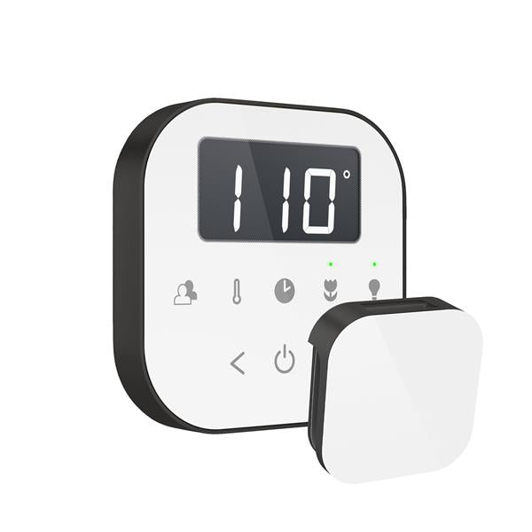 Mr. Steam - Airtempo Steam Shower Control And Aroma Glass Steamhead