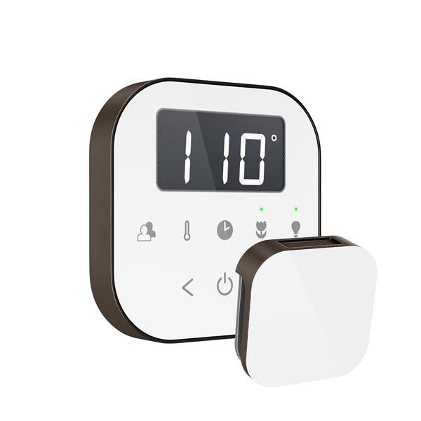 Mr. Steam - Airtempo Steam Shower Control And Aroma Glass Steamhead