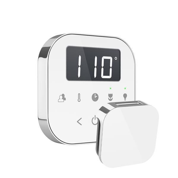 Mr. Steam - Airtempo Steam Shower Control And Aroma Glass Steamhead