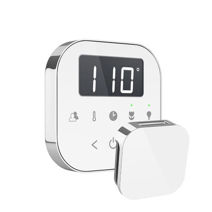 Mr. Steam - Airtempo Steam Shower Control And Aroma Glass Steamhead
