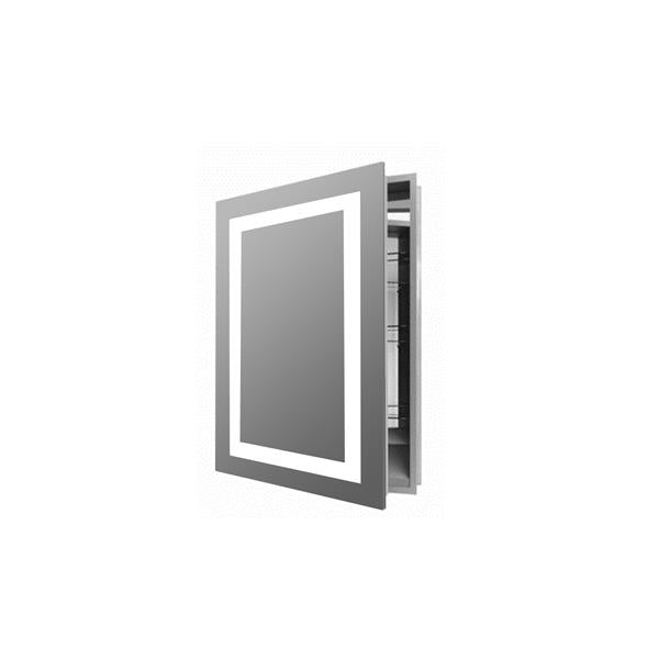 Electric Mirror - Ambiance LED Mirrored Cabinet - Left Door Swing