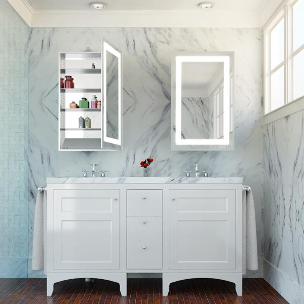 Electric Mirror - Ambiance LED Mirrored Cabinet - Right Door Swing