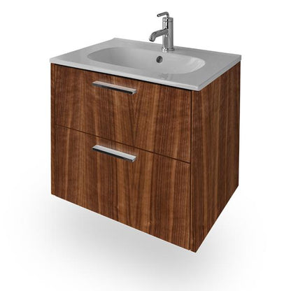Lacava - Aquatre Wall-Mount Under-Counter Vanity With Two Drawers