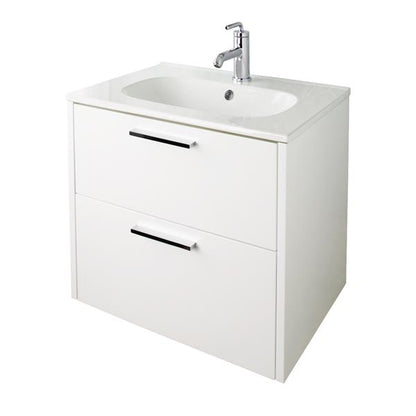 Lacava - Aquatre Wall-Mount Under-Counter Vanity With Two Drawers