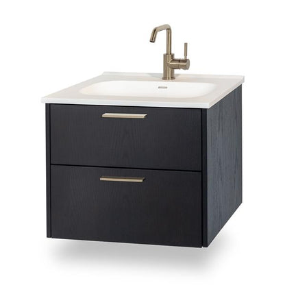 Lacava - Aquatre Wall-Mount Under-Counter Vanity With Two Drawers