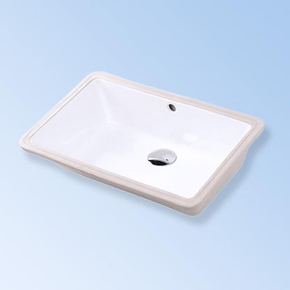 Lacava - Aquagrande Under-Counter Porcelain Bathroom Sink With An Overflow