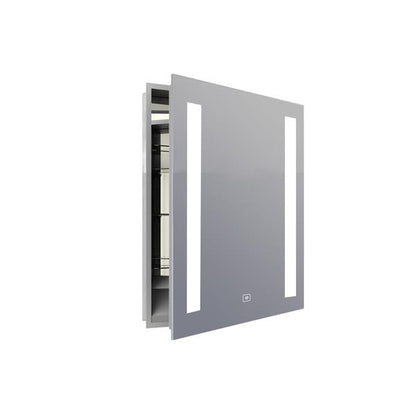 Electric Mirror - Ascension with Touch Dimming LED Mirrored Cabinet - Right Door Swing