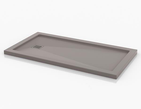 Fleurco - Tavia Shower Base With Side Drain With Metal Grid