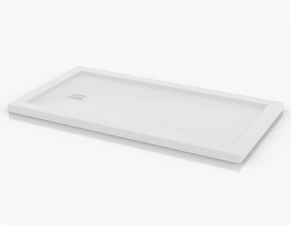 Fleurco - Tavia Shower Base With Side Drain With Metal Grid