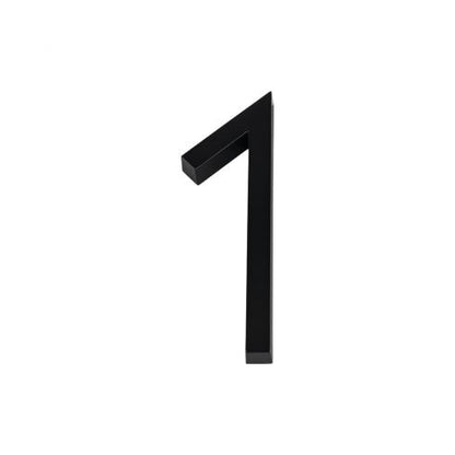 Atlas Homewares - Modern Avalon 6 Inch H Floating Mount House Number