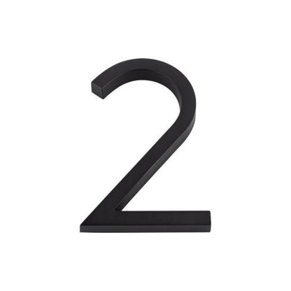 Atlas Homewares - Modern Avalon 6 Inch H Floating Mount House Number