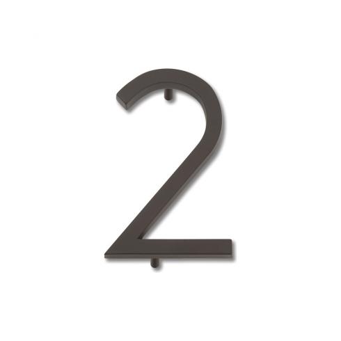 Atlas Homewares - Modern Avalon 4-1/2 Inch H Floating Mount House Number
