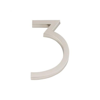 Atlas Homewares - Modern Avalon 6 Inch H Floating Mount House Number