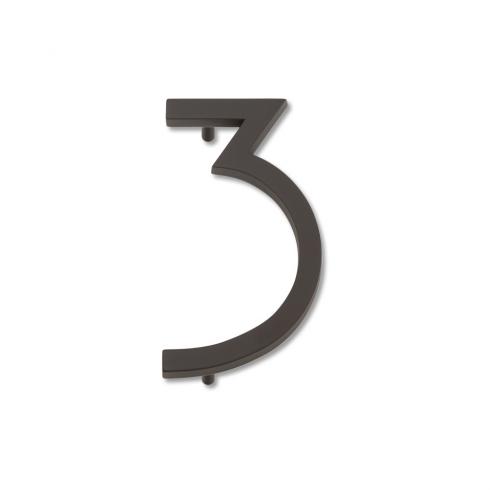 Atlas Homewares - Modern Avalon 4-1/2 Inch H Floating Mount House Number