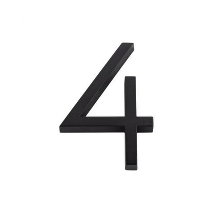 Atlas Homewares - Modern Avalon 6 Inch H Floating Mount House Number