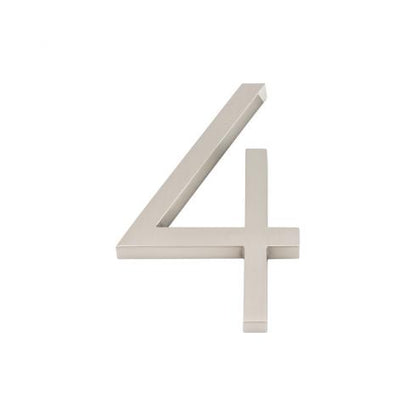 Atlas Homewares - Modern Avalon 6 Inch H Floating Mount House Number