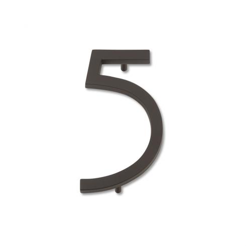 Atlas Homewares - Modern Avalon 4-1/2 Inch H Floating Mount House Number