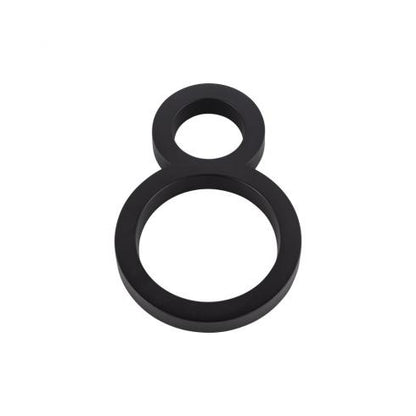 Atlas Homewares - Modern Avalon 6 Inch H Floating Mount House Number