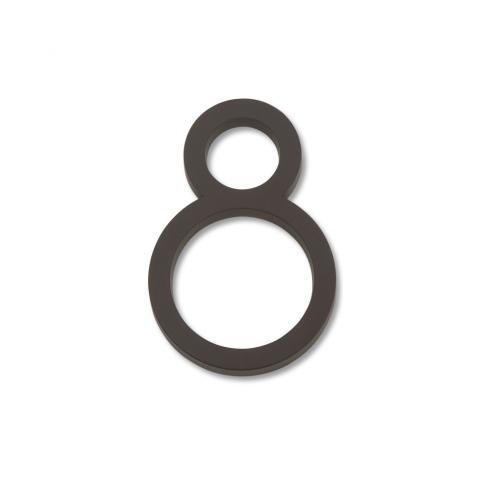 Atlas Homewares - Modern Avalon 4-1/2 Inch H Floating Mount House Number