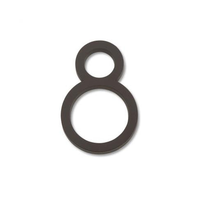 Atlas Homewares - Modern Avalon 4-1/2 Inch H Floating Mount House Number