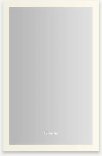 Robern - AiO Reserve 20X30 Inch Lighted Frameless Single Door Medicine Cabinet