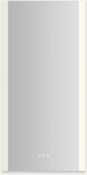 Robern - AiO Reserve 20X40 Inch Lighted Frameless Single Door Medicine Cabinet