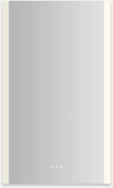 Robern - AiO Reserve 24X40 Inch Lighted Frameless Single Door Medicine Cabinet