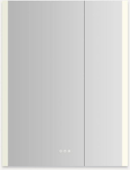 Robern - AiO Reserve 30X40 Inch Lighted Frameless Double Door Medicine Cabinet