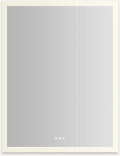 Robern - AiO Reserve 30X40 Inch Lighted Frameless Double Door Medicine Cabinet