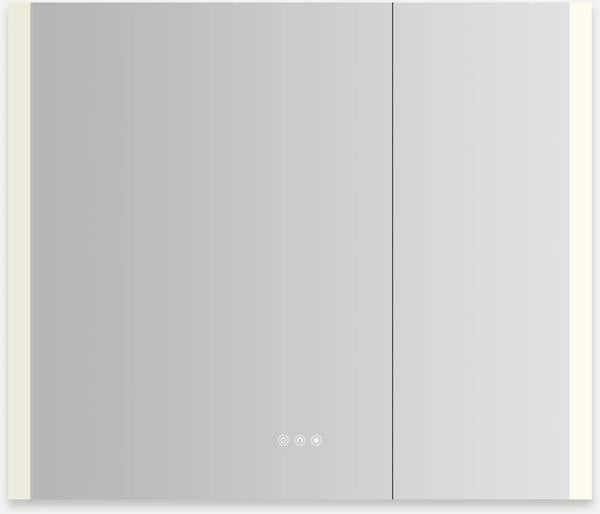 Robern - AiO Reserve 36X30 Inch Lighted Frameless Double Door Medicine Cabinet