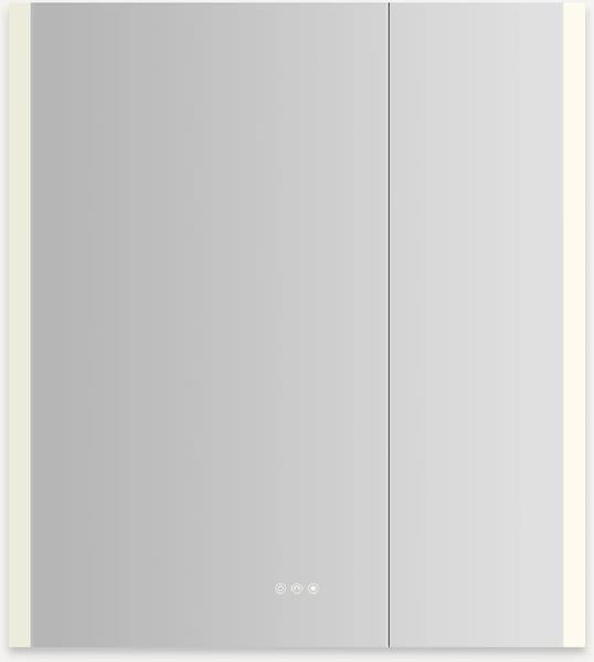Robern - AiO Reserve 36X40 Inch Lighted Frameless Double Door Medicine Cabinet