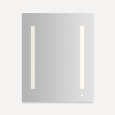 Robern - Aio Lighted Medicine Cabinet, 2430, 1 Door, Audio 2700K