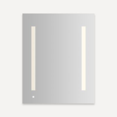 Robern - Aio Lighted Medicine Cabinet, 2430, 1 Door, Audio 2700K