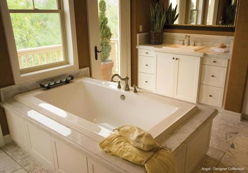 Hydro Systems - Angel 7242 Center Drain - Acrylic Bathtub