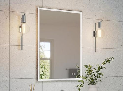 Fleurco - Artus Framed Mirror with Defog and Light