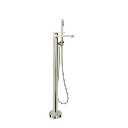 Baril - Petite B04 Floor-mounted tub filler with hand shower