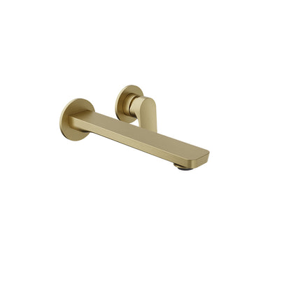 Baril - Petite B04 Single lever wall-mounted lavatory faucet, drain not included