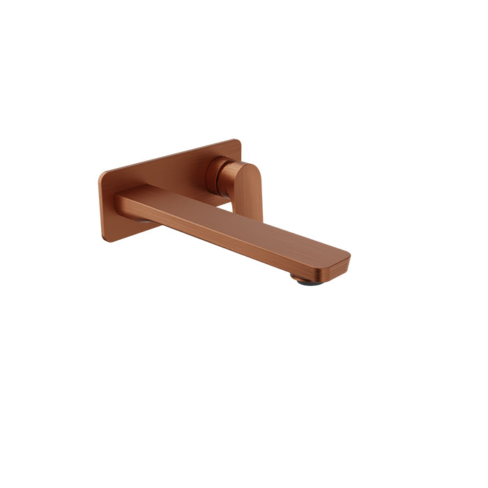 Baril - Petite B04 Trim only for single lever wall-mounted lavatory faucet, drain not included