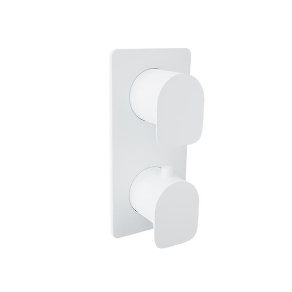 Baril - Petite B04 Complete thermostatic pressure balanced shower control valve with 1-way diverter