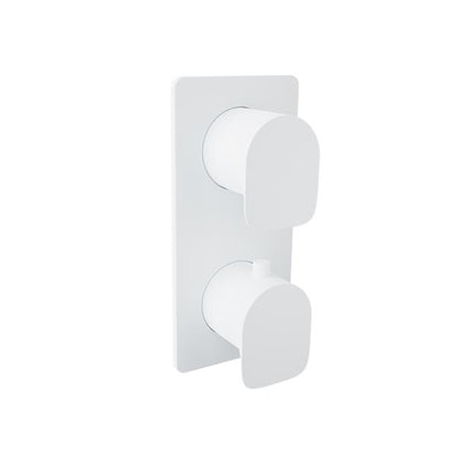 Baril - Petite B04 Complete thermostatic pressure balanced shower control valve with 1-way diverter