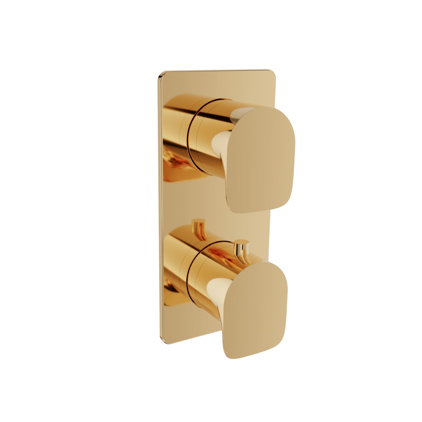 Baril - Petite B04 Complete thermostatic pressure balanced shower control valve with 2-way diverter