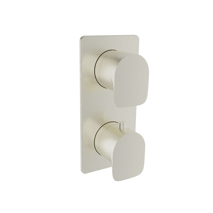 Baril - Petite B04 Complete thermostatic pressure balanced shower control valve with 2-way diverter