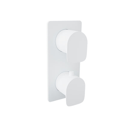 Baril - Petite B04 Trim only for thermostatic pressure balanced shower control valve with 3-way diverter