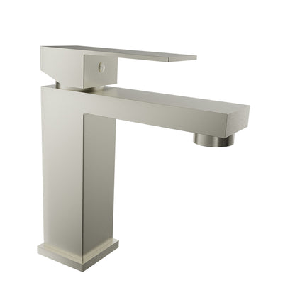 Baril - Rec B05 Single hole lavatory faucet, drain included