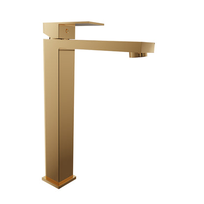 Baril - Rec B05 High single hole lavatory faucet, drain not included