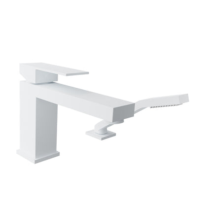 Baril - Rec B05 2-piece deck mount tub filler with hand shower