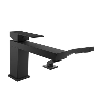 Baril - Rec B05 2-piece deck mount tub filler with hand shower